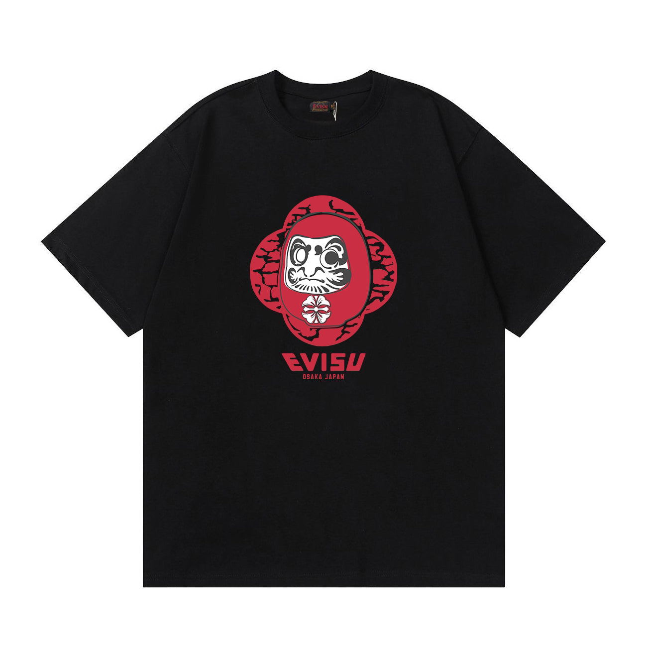 EVISU New Daruma Print Short-Sleeve T-Shirt