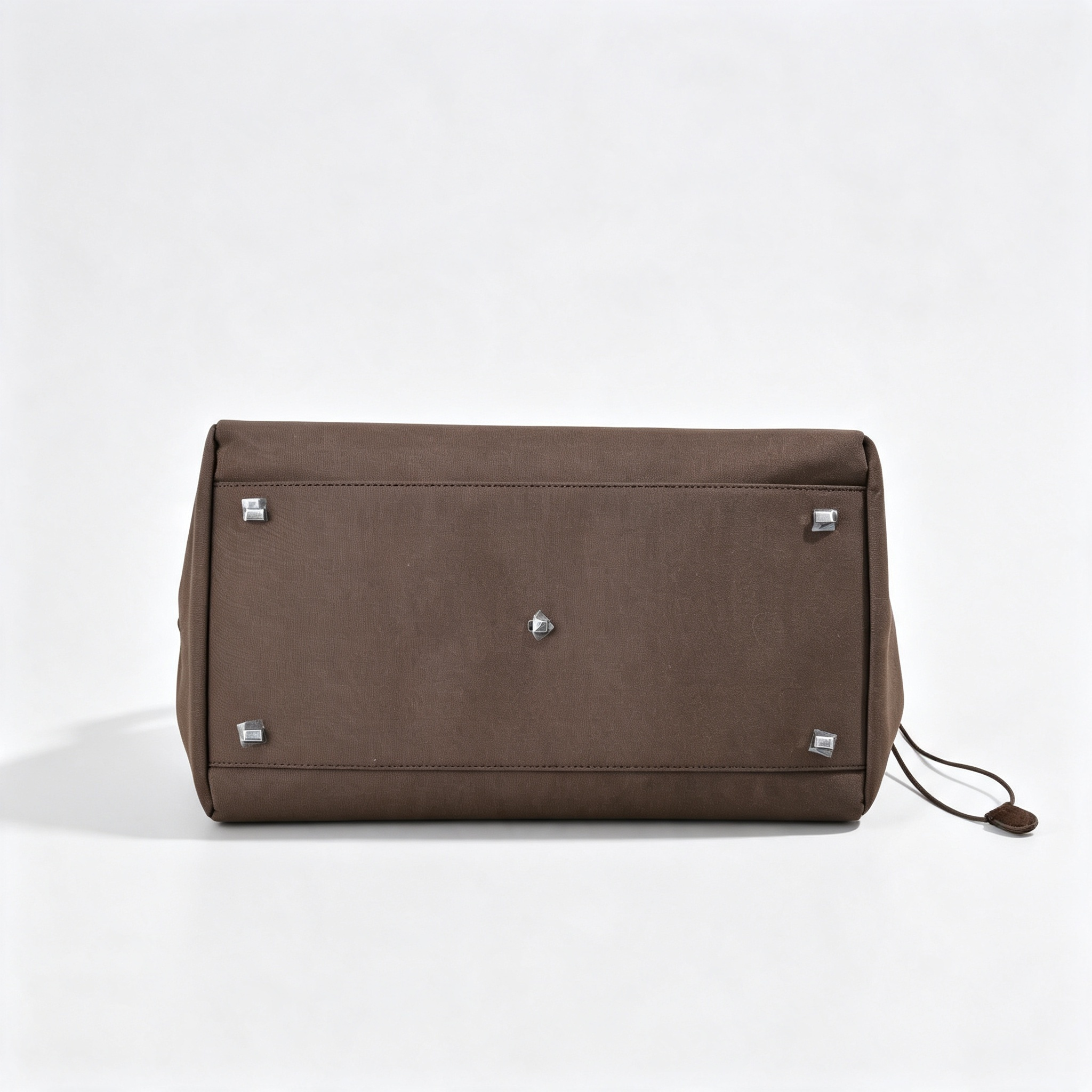 The Row Margaux 17 Inside Out Tote – Nylon & Suede Leather Large Capacity Handbag,