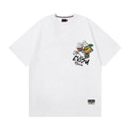 EVISU "Graffiti Daruma" Print Short-Sleeve T-Shirt