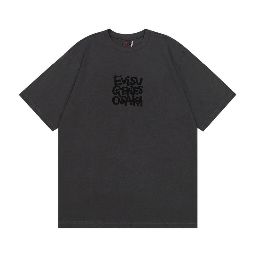EVISU Vintage Monarch Butterfly Print Short-Sleeve T-Shirt