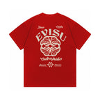 EVISU "Home Flower" Print T-Shirt