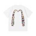 EVISU Daruma "Big M" Print Short-Sleeve T-Shirt