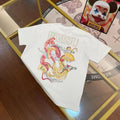 EVISU "Flying Serpent and Dragon" Series T-Shirts
