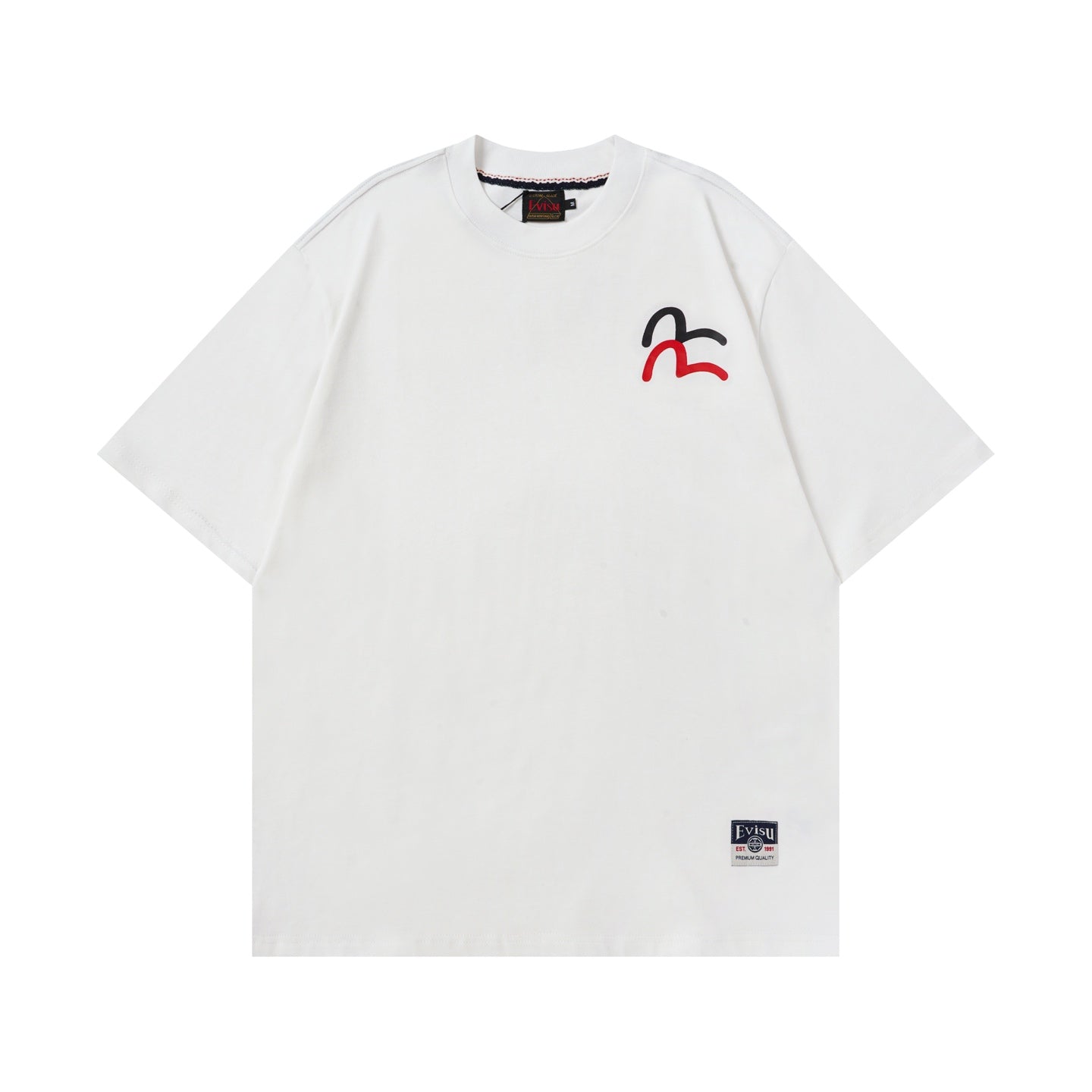 EVISU Year of the Horse Limited Edition Short-Sleeve T-Shirt with Large "M" Print