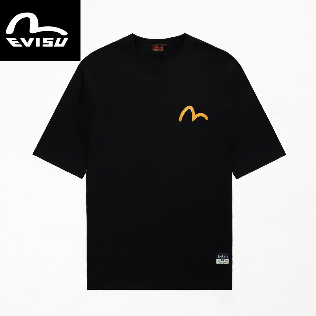 EVISU Brand "Big M" & "Ebisu Deity" T-Shirt