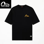 EVISU Brand "Big M" & "Ebisu Deity" T-Shirt