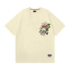 EVISU "Graffiti Daruma" Print Short-Sleeve T-Shirt