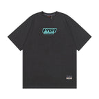 EVISU Daruma "Big M" Print Short-Sleeve T-Shirt