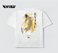 EVISU "Koi Leaping Over the Dragon Gate" Printed Short-Sleeve T-Shirt