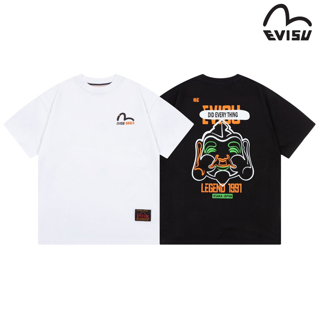 EVISU "Buddha Head" Series T-shirts