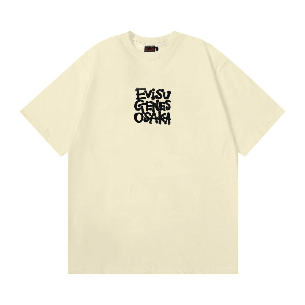 EVISU Vintage Monarch Butterfly Print Short-Sleeve T-Shirt