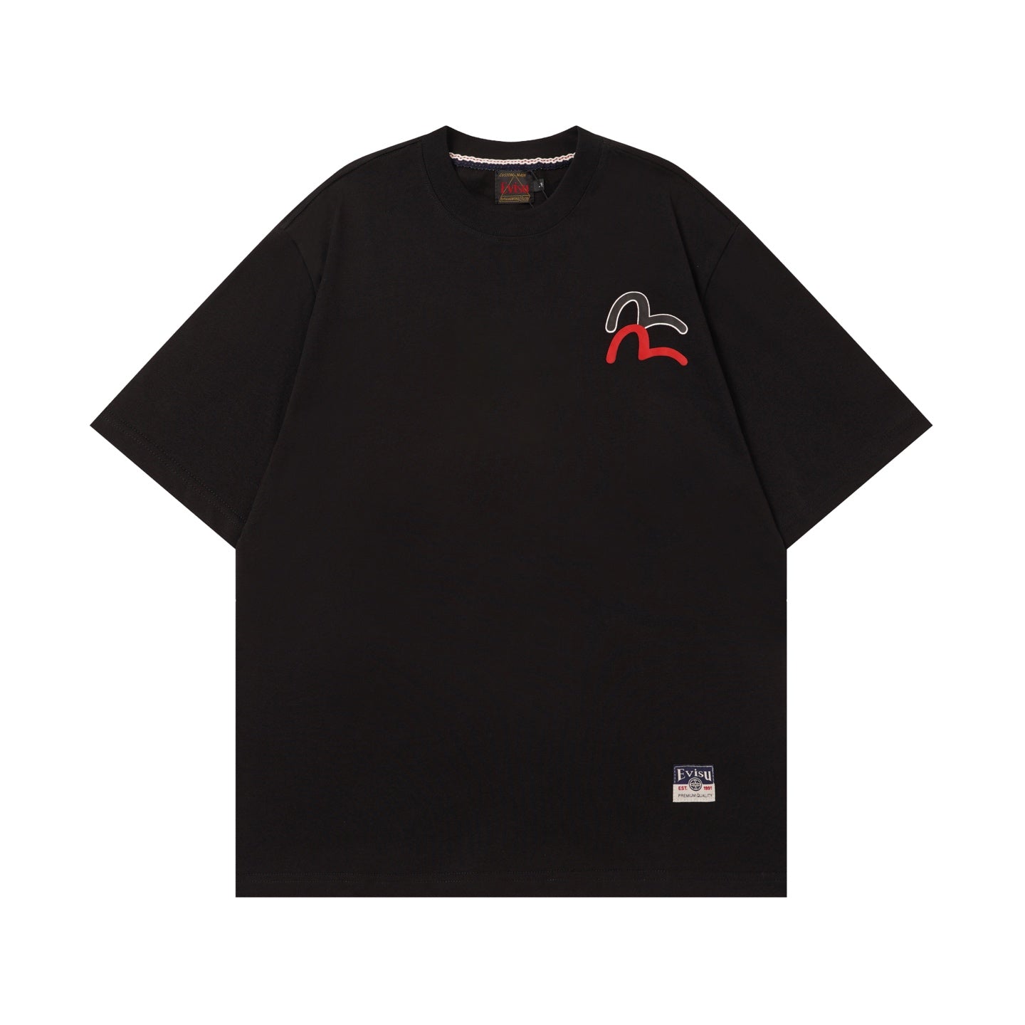 EVISU Year of the Horse Limited Edition Short-Sleeve T-Shirt with Large "M" Print
