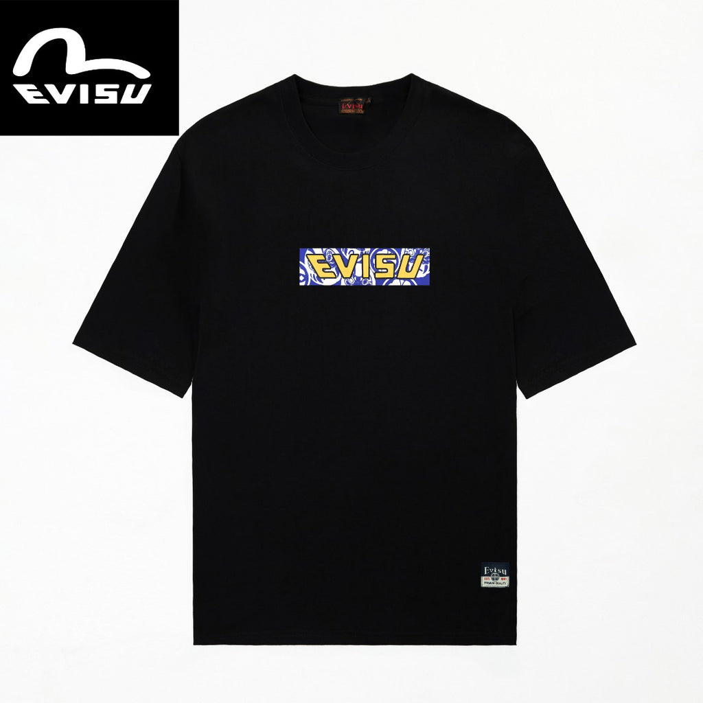 EVISU Brand "Big M Daruma Doll" Series T-Shirts