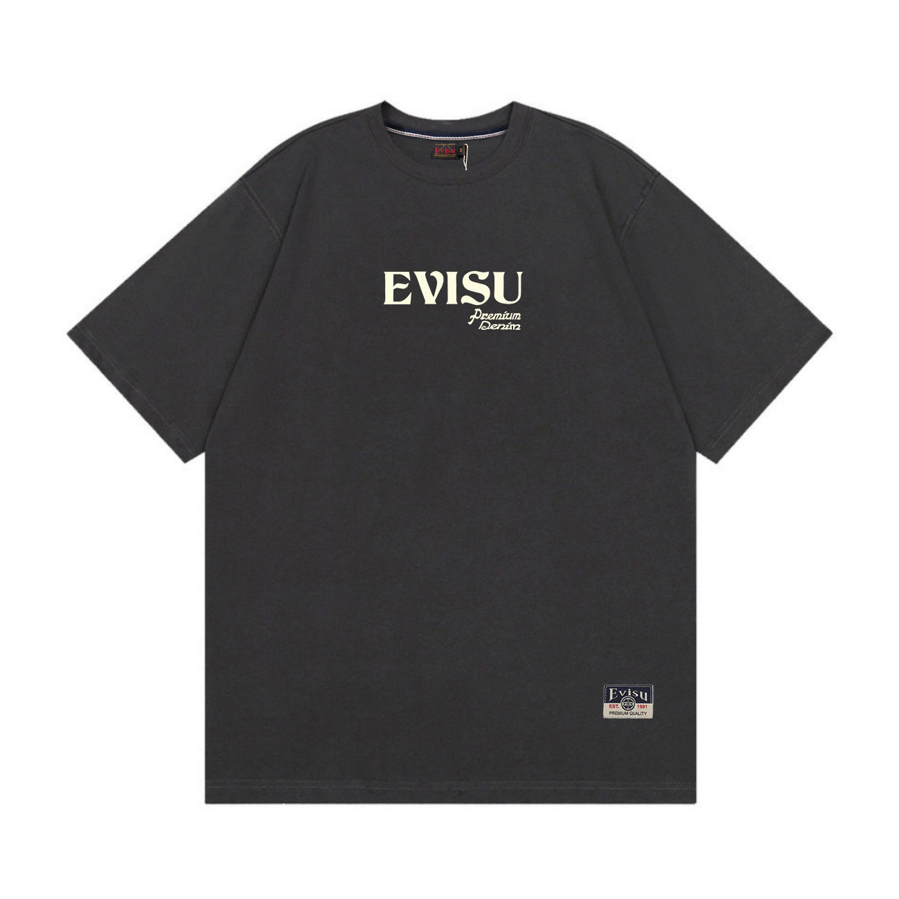 EVISU "Home Flower" Print T-Shirt