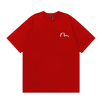 EVISU "Skull Seagull" Series Short-Sleeve T-Shirt