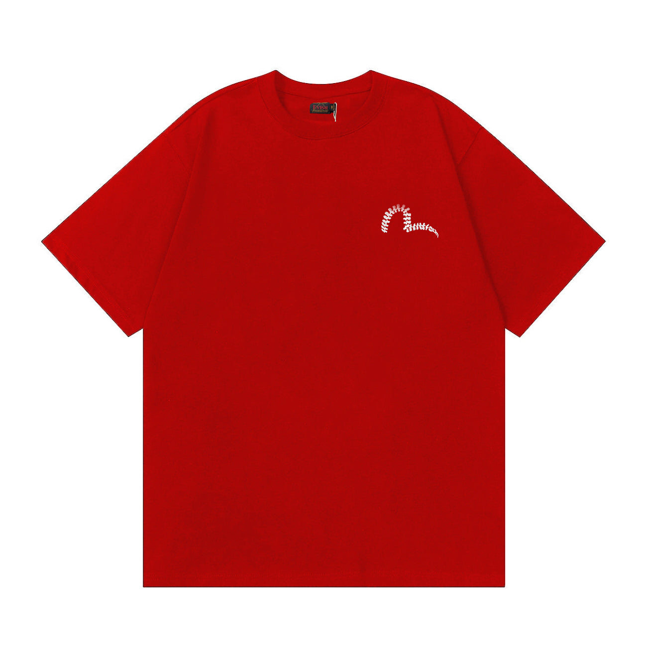 EVISU "Skull Seagull" Series Short-Sleeve T-Shirt