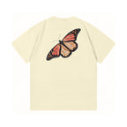 EVISU Vintage Monarch Butterfly Print Short-Sleeve T-Shirt