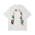 EVISU "Daruma Big M" Print Short-Sleeve T-Shirt