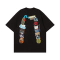 EVISU Daruma "Big M" Print Short-Sleeve T-Shirt
