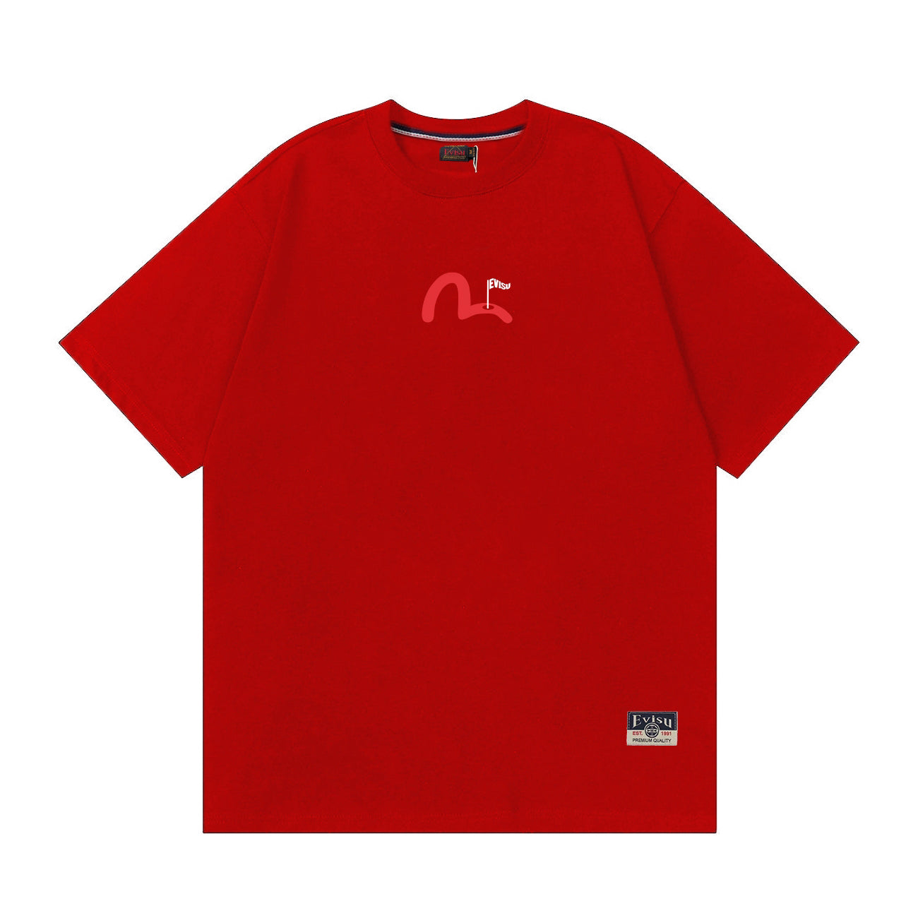 EVISU Golf-Themed Printed Short-Sleeve T-Shirt