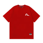 EVISU "Baize" Mythical Beast Print Short-Sleeve T-Shirt