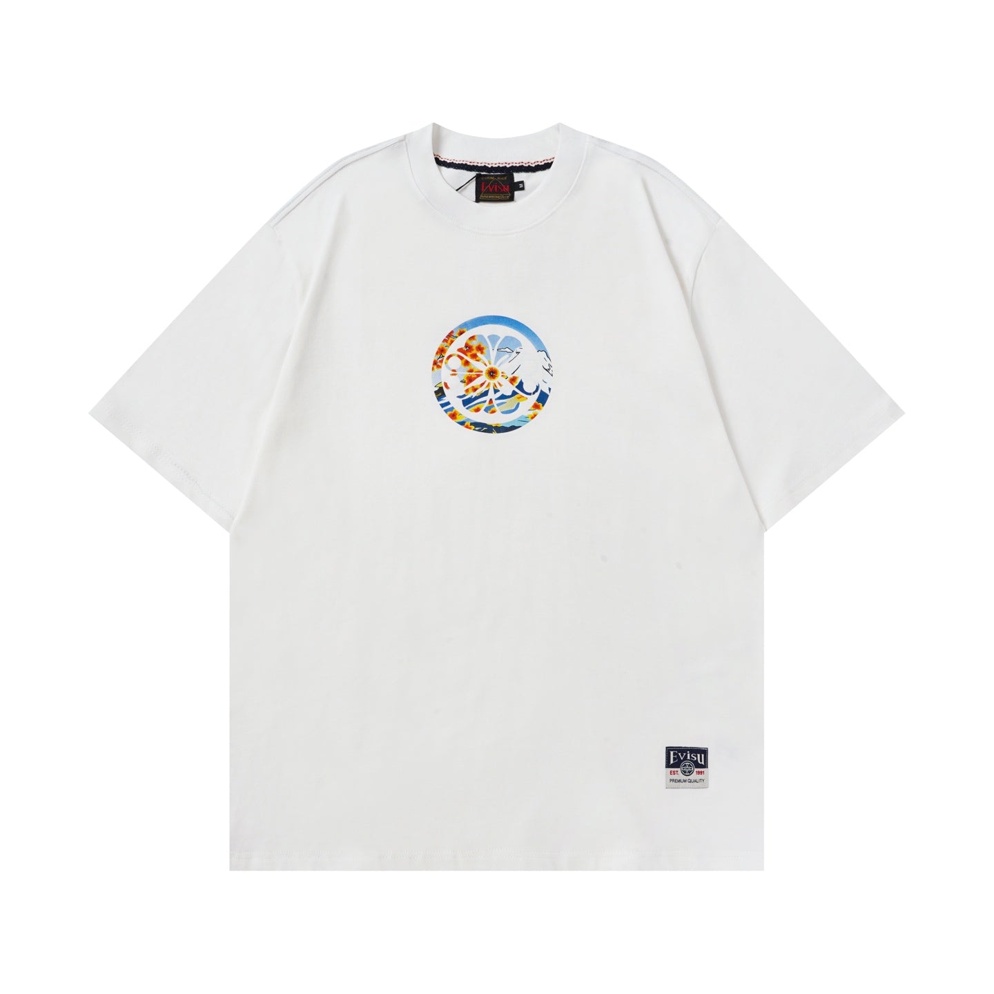 EVISU x Moose Knuckles Collaboration Short-Sleeve T-Shirt
