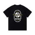 EVISU Summer New Arrival: "Family Crest" Print Short-Sleeve T-Shirt