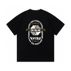 EVISU Summer New Arrival: "Family Crest" Print Short-Sleeve T-Shirt