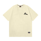 EVISU "Baize" Mythical Beast Print Short-Sleeve T-Shirt