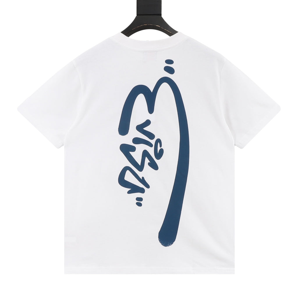 EVISU T-Shirt featuring a "Big M" Graffiti Print
