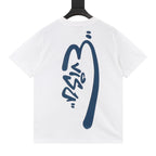 EVISU T-Shirt featuring a "Big M" Graffiti Print