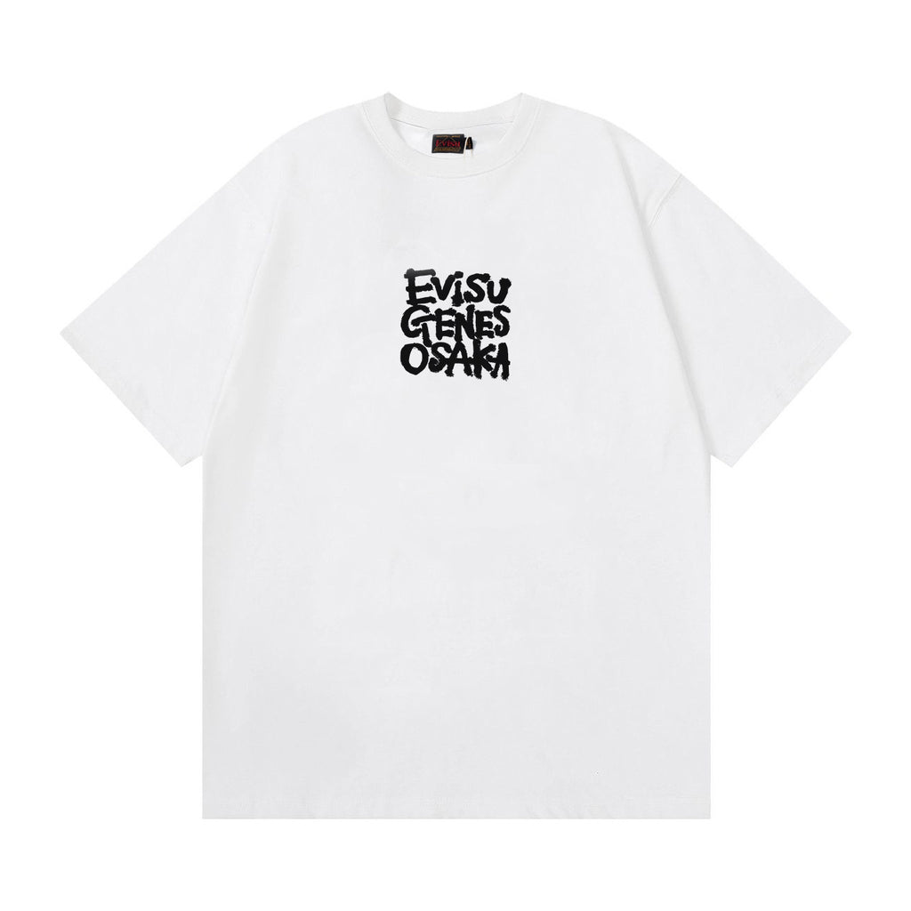 EVISU Vintage Monarch Butterfly Print Short-Sleeve T-Shirt