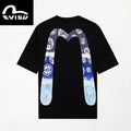EVISU Brand "Big M Daruma Doll" Series T-Shirts