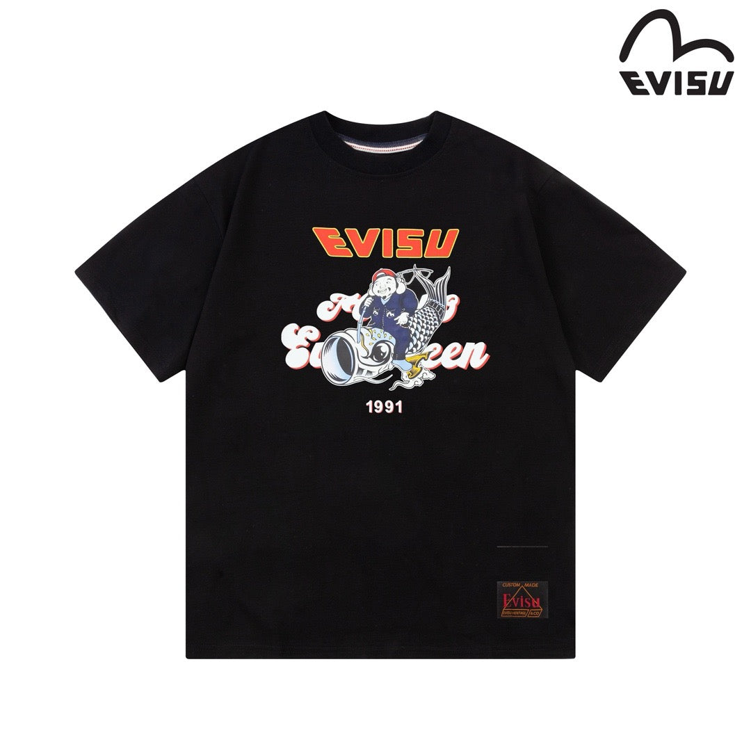 EVISU "Ebisu" God of Wealth T-Shirt