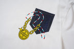 EVISU "Lucky Slot Machine" Themed Short-Sleeve T-Shirt with Large "M" Print