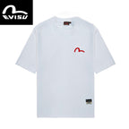 EVISU "Big M" Series Short-Sleeve T-Shirt