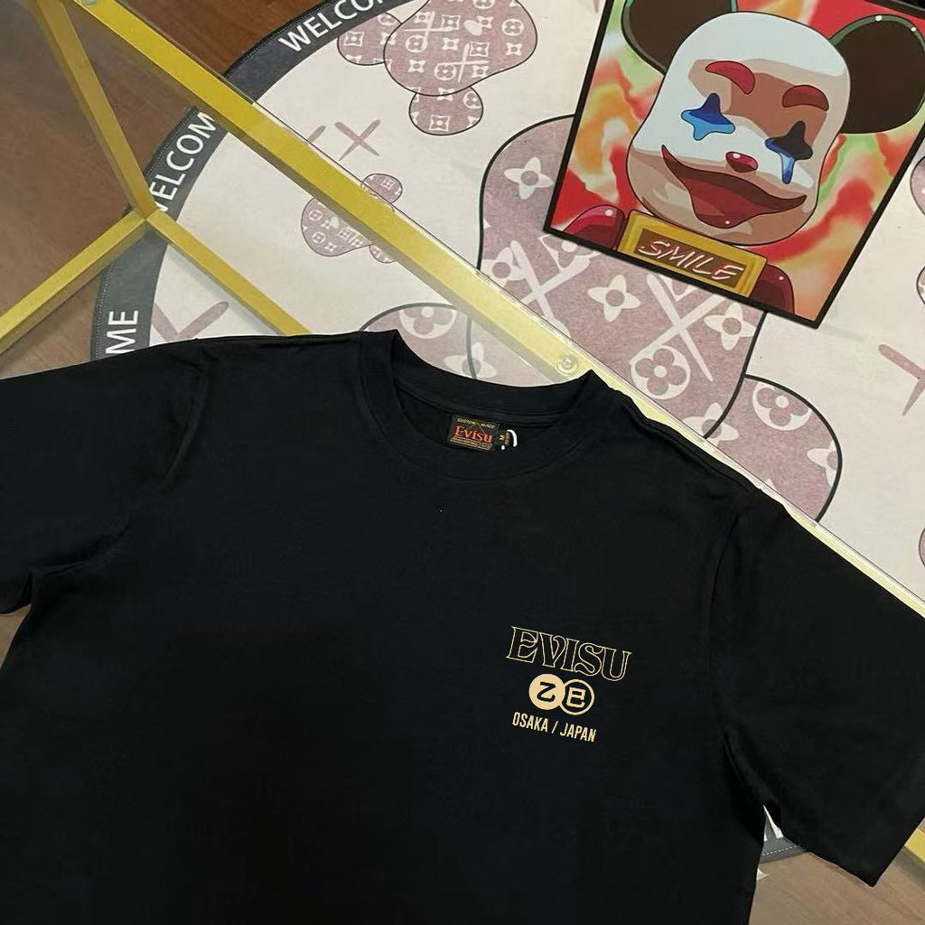 EVISU "Flying Serpent and Dragon" Series T-Shirts