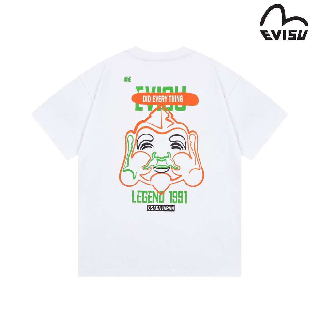 EVISU "Buddha Head" Series T-shirts