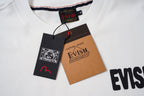 EVISU Daruma "Big M" Print Short-Sleeve T-Shirt