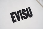 EVISU Daruma "Big M" Print Short-Sleeve T-Shirt