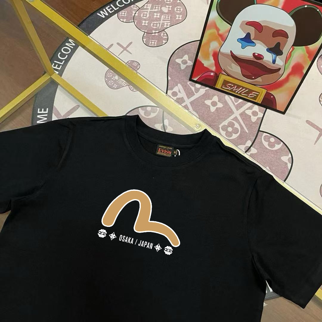 EVISU "Flying Serpent and Dragon" Series T-Shirts