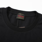 EVISU KURO Series White Crew-Neck Short-Sleeve T-Shirt