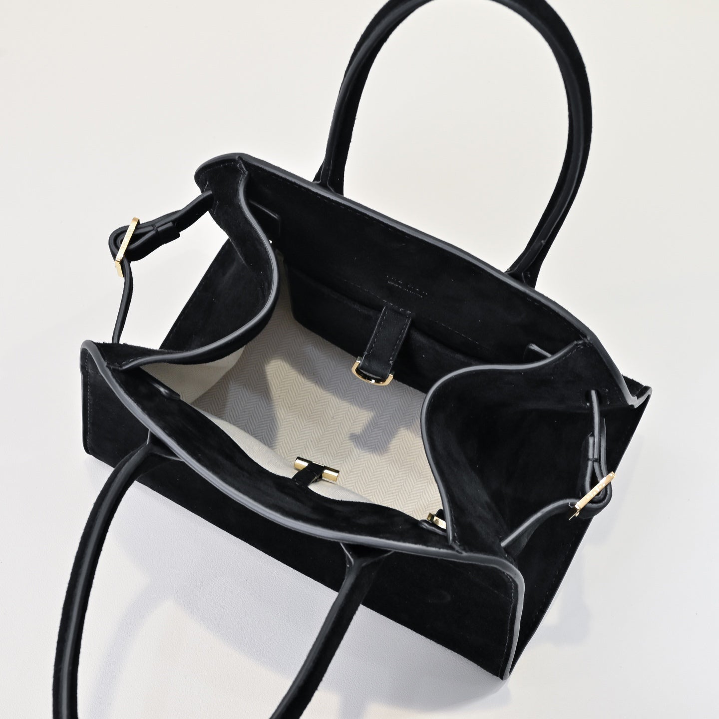 The Row Soft Margaux 12 Leather Tote Bag | Large Capacity Commuter Handbag with Detachable Strap | Women's Designer Shoulder Bag