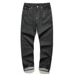 Evisu Men's "Wings" Embroidered Jeans – Raw Denim Japanese Streetwear