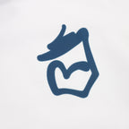 EVISU T-Shirt featuring a "Big M" Graffiti Print