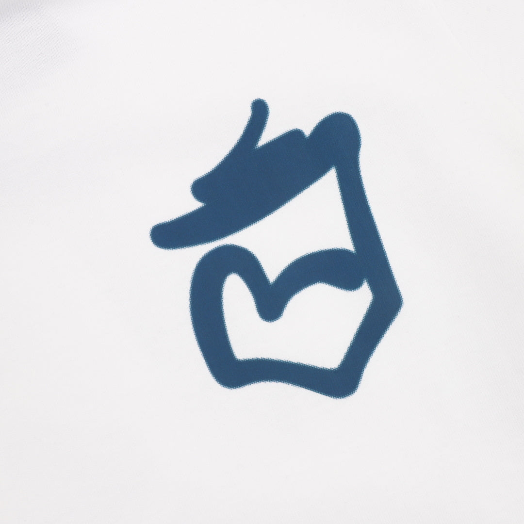 EVISU T-Shirt featuring a "Big M" Graffiti Print