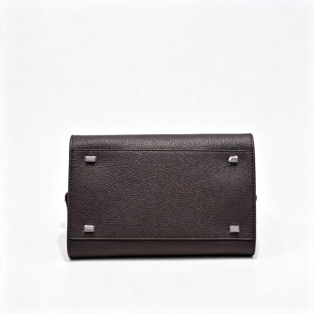 The Row Soft Margaux 12 Leather Tote Bag | Large Capacity Commuter Handbag with Detachable Strap | Women's Designer Shoulder Bag