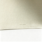 The Row Margaux 16 Large Tote Bag | 43cm Grained Calfskin Leather Handbag | Chalk White