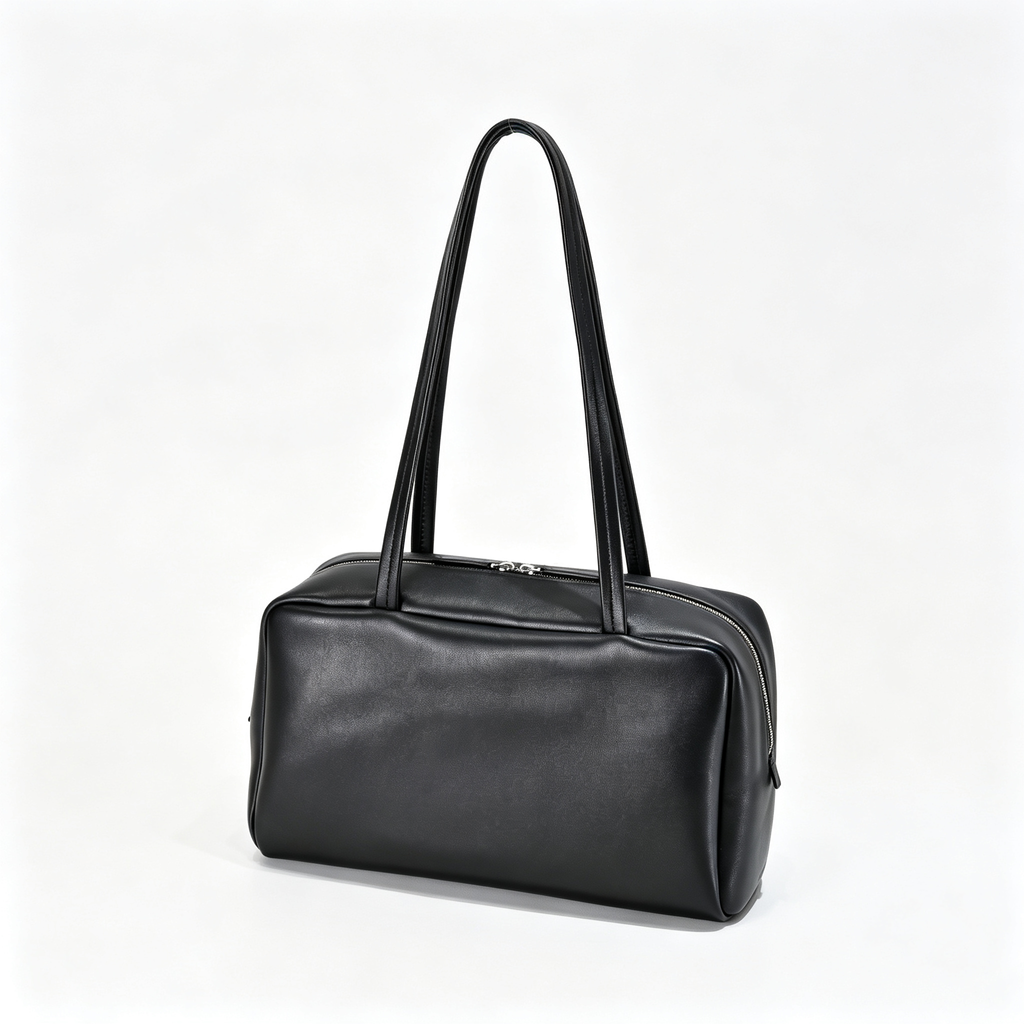 Soft Astra Mini Bag in Smooth Lambskin – Elegant Women’s Crossbody & Handbag, Black