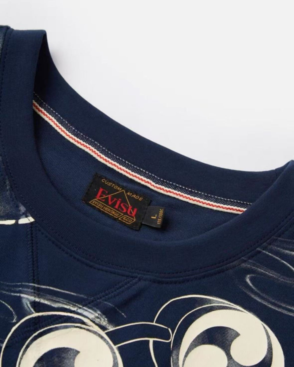 EVISU "All-Over Thunder God" Series T-Shirts